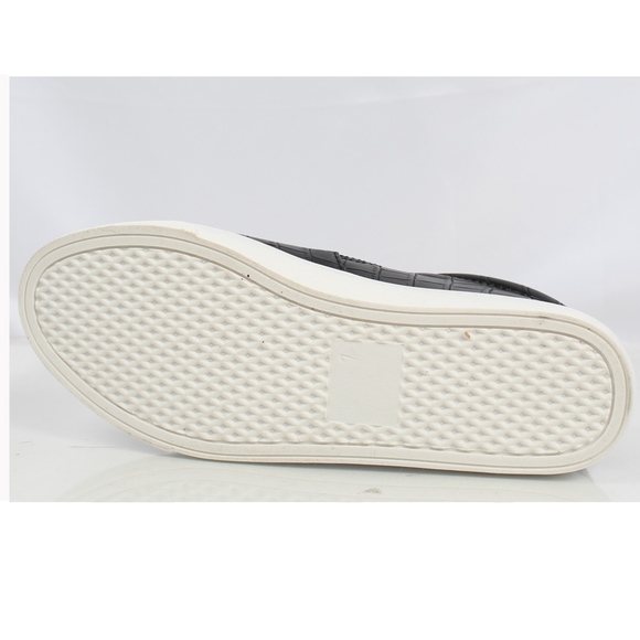 White Python Round Toe White Soles Sneaker - Picture 8 of 8